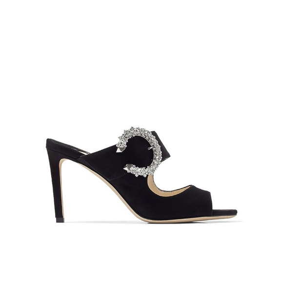 Brand new in box
Jimmy Choo Saf 85 Suede Sandal with Swarovski Crystals - Picture 2 of 7